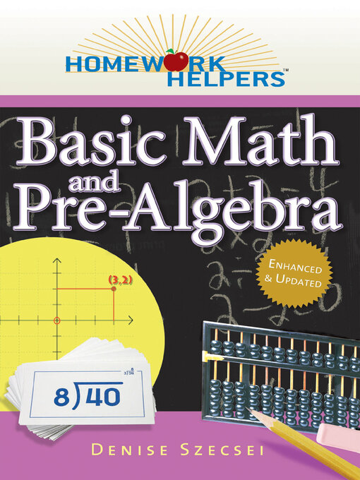 Title details for Basic Math and Pre-Algebra by Denise Szecsei - Wait list